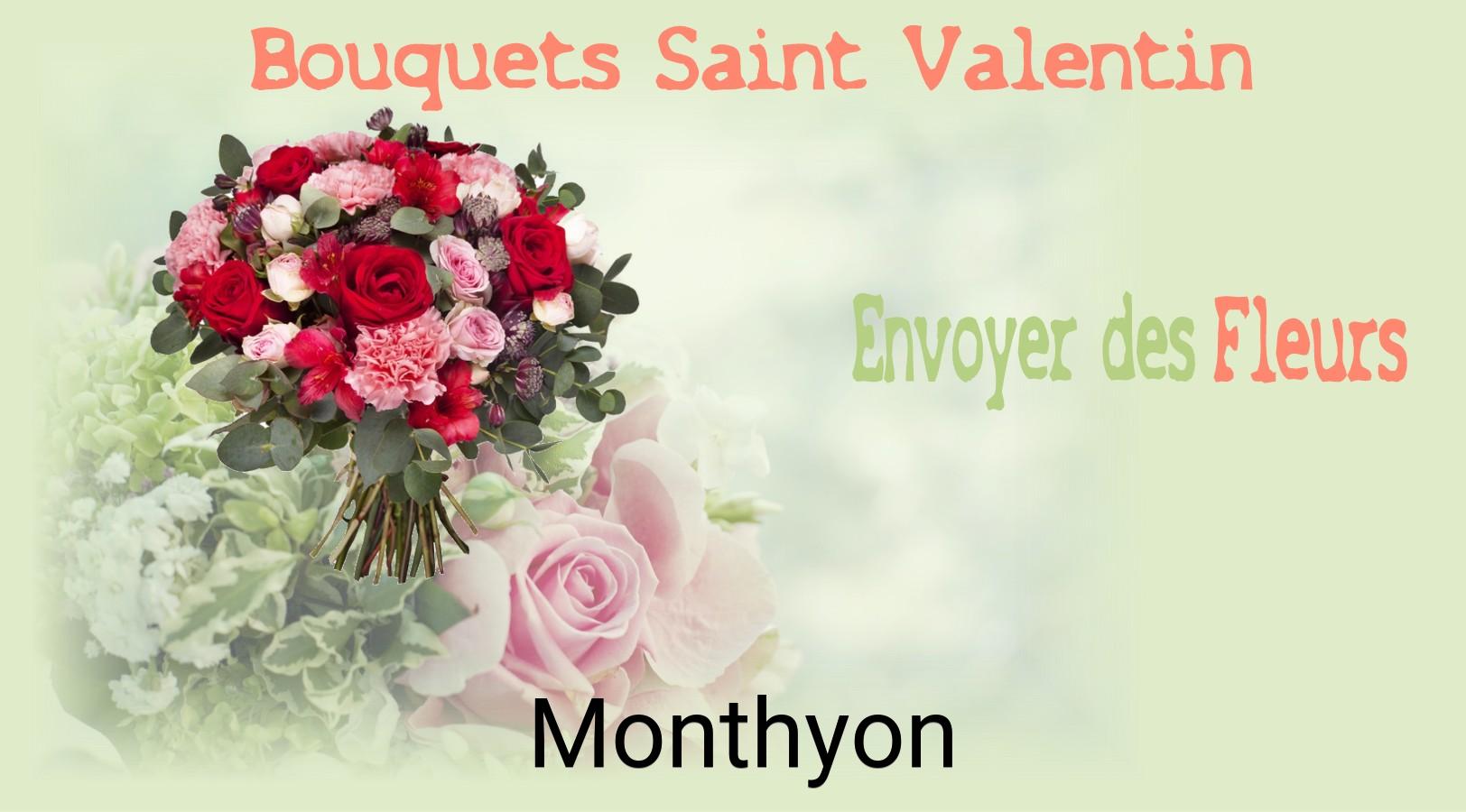 Roses de Saint-Valentin livrées à Monthyon